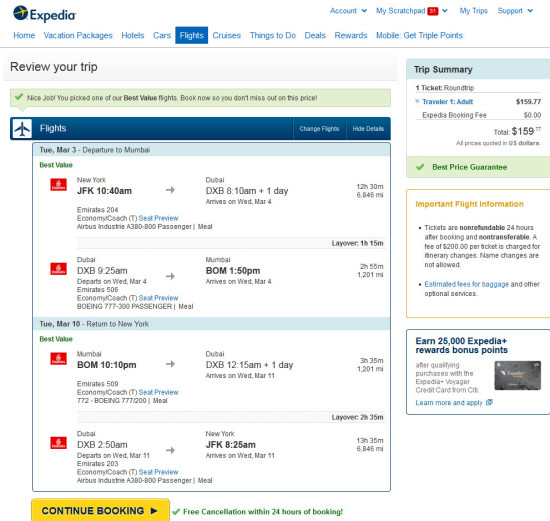 [FARE GONE] Emirates – Cheap: United States – Middle East / India ...