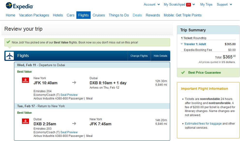 [FARE GONE] Emirates – Cheap: United States – Middle East / India ...