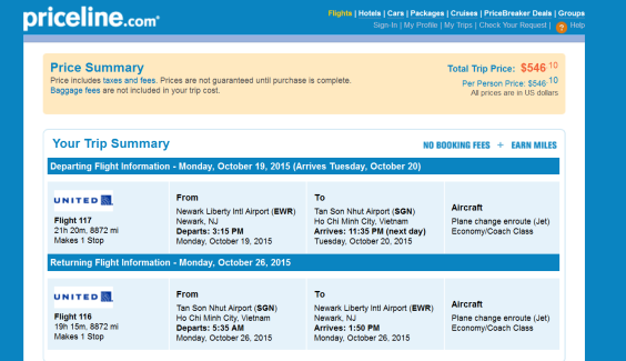 United – About $550: New York / Los Angeles / Dallas / Philadelphia