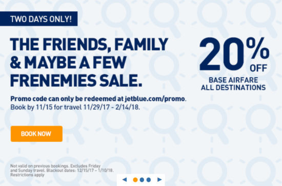 jetblue sale fares