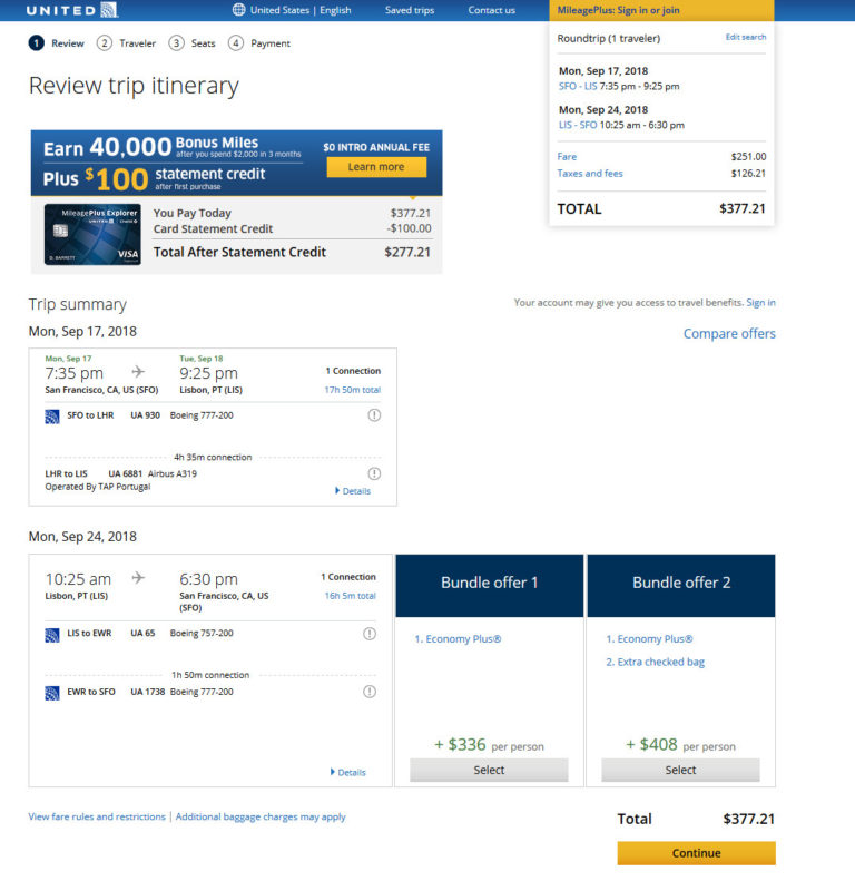 United – Starting $364: San Francisco / Chicago / Los Angeles / Newark ...